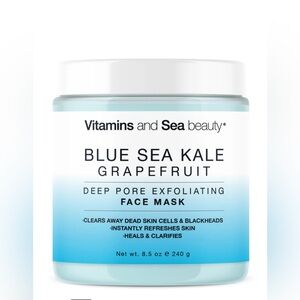 G15. Vitamins and Sea Beauty - Blue Sea Kale + Grapefruit Exfoliating Mask